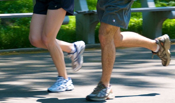 jogging