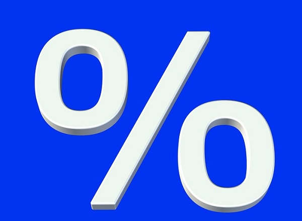 a percentage