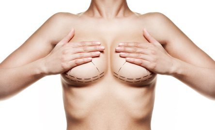 breast area